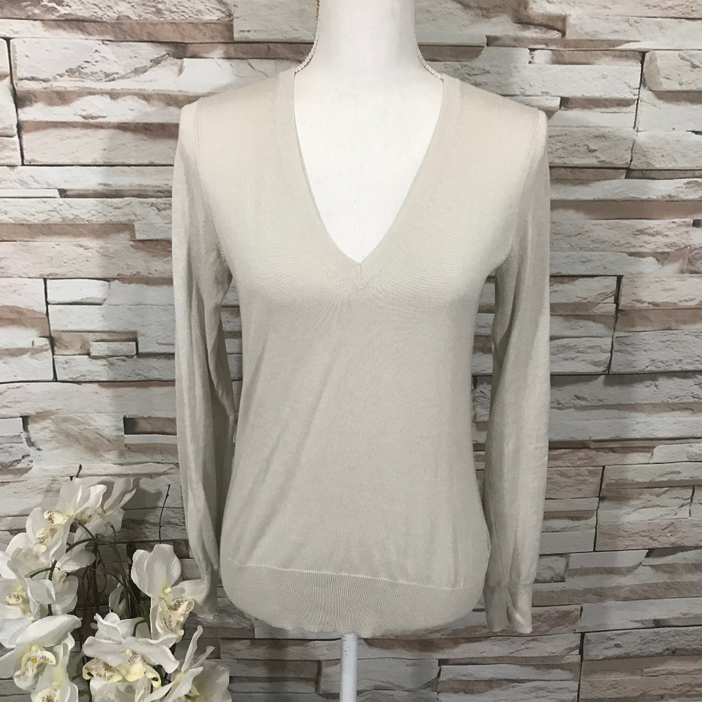 Club Monaco Beige Sweater Sz Sp (H13)
